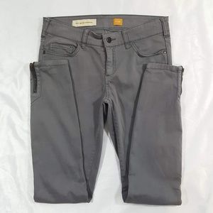 Pilcro Serif Moto Skinny Zipper Ankle Jeans Sz 26